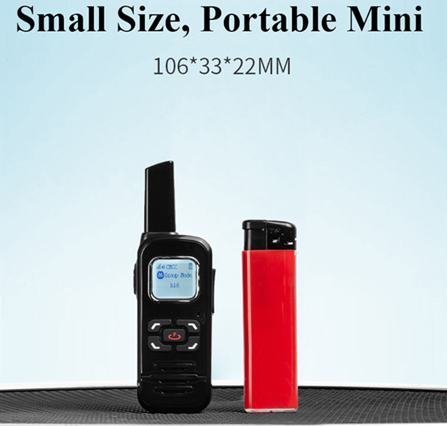 New mini walkie talkie with bluetooth function go on the market
