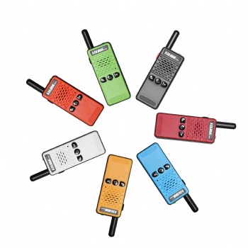Portable Mini Walkie Talkie FM Transceiver Radio